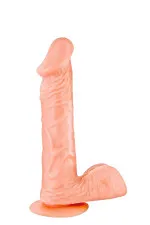 Gode ventouse ultra réaliste avec testicules Real Body