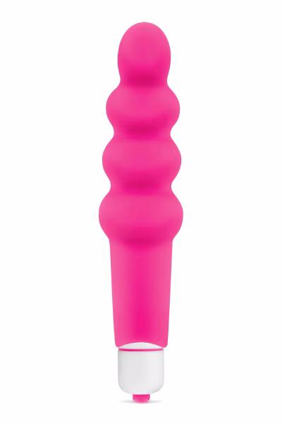 Vibromasseur noir avec ondulations noir