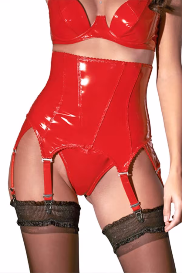 Porte-Jarretelles Nell en Vinyle - Corsets | Concorde Love