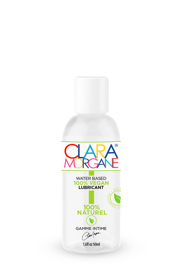 Lubrifiant bio et vegan à base d'eau - 50ml de Clara Morgane