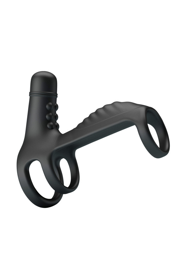 Triple cockring vibrant Sling par Pretty Love