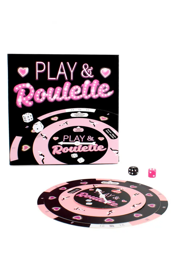 Jeu sexy pour couple Play & Roulette par Secret Play
