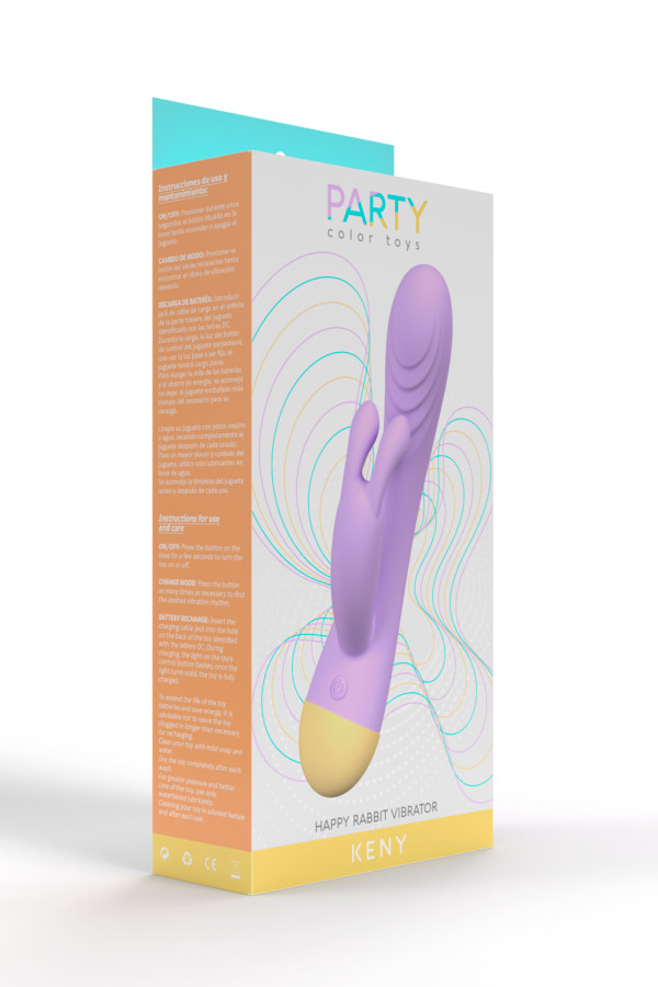Keny Color Toy, vibromasseur Rabbit
