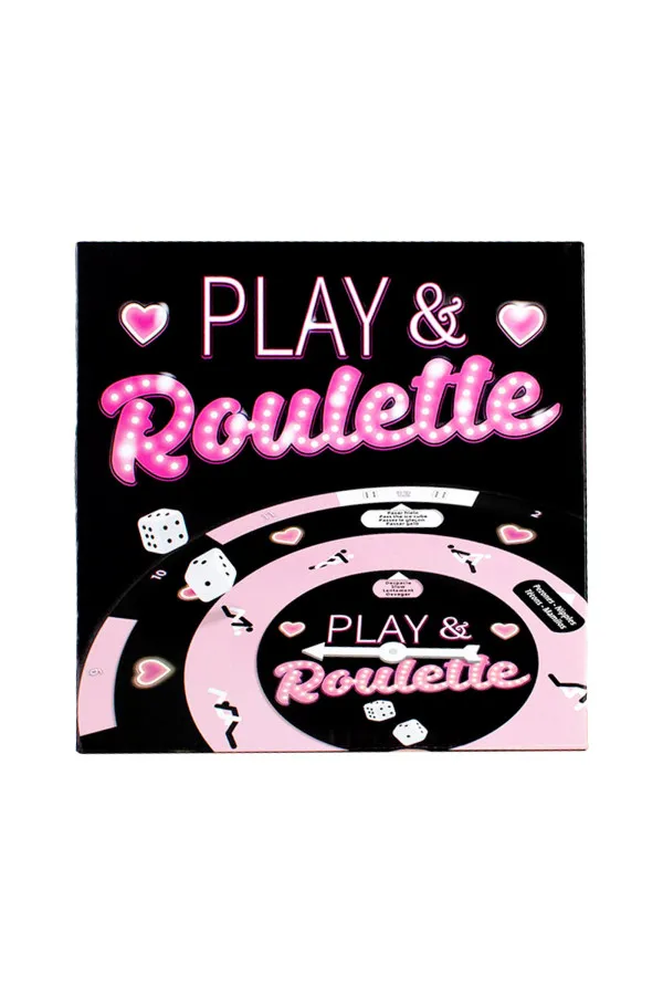 Jeu sexy pour couple Play & Roulette par Secret Play