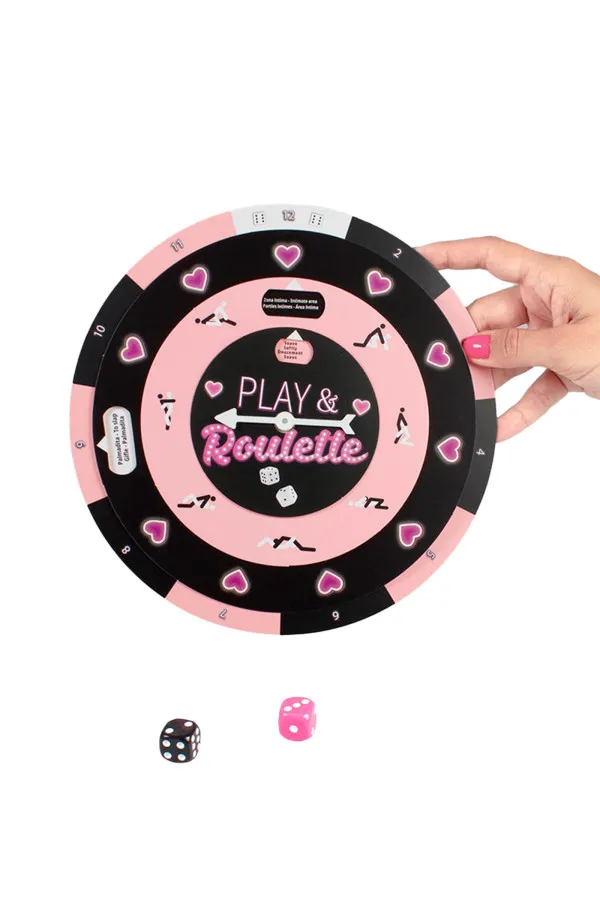 Jeu sexy pour couple Play & Roulette par Secret Play