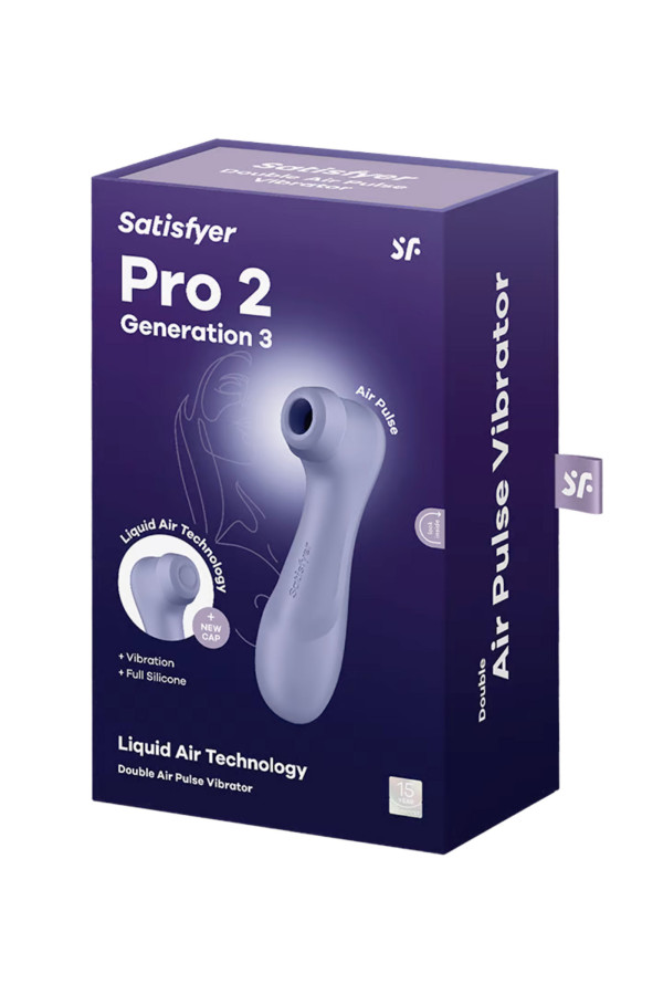 Satisfyer Pro 2 Generation 3, stimulateur de clitoris technologie Liquid Air