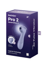 Satisfyer Pro 2 Generation 3, stimulateur de clitoris technologie Liquid Air