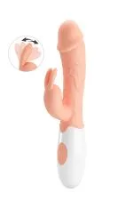 Easter Bunny - Vibromasseur rabbit avec pénis réaliste
