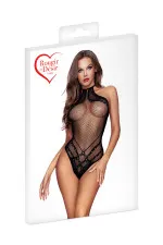 Body en résilles avec motifs