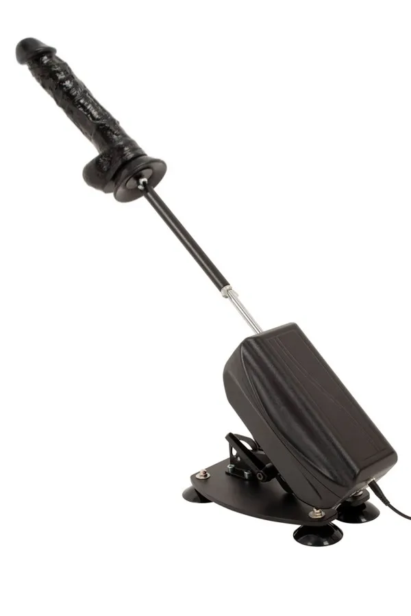 Sex-machine avec 2 godemichets et masturbateur