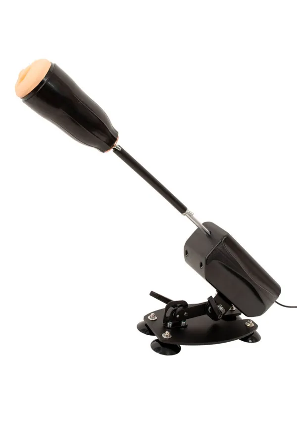 Sex-machine avec 2 godemichets et masturbateur