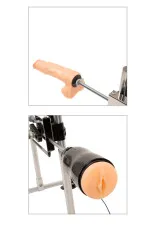 Sex-Machine avec télécommande et masturbateur