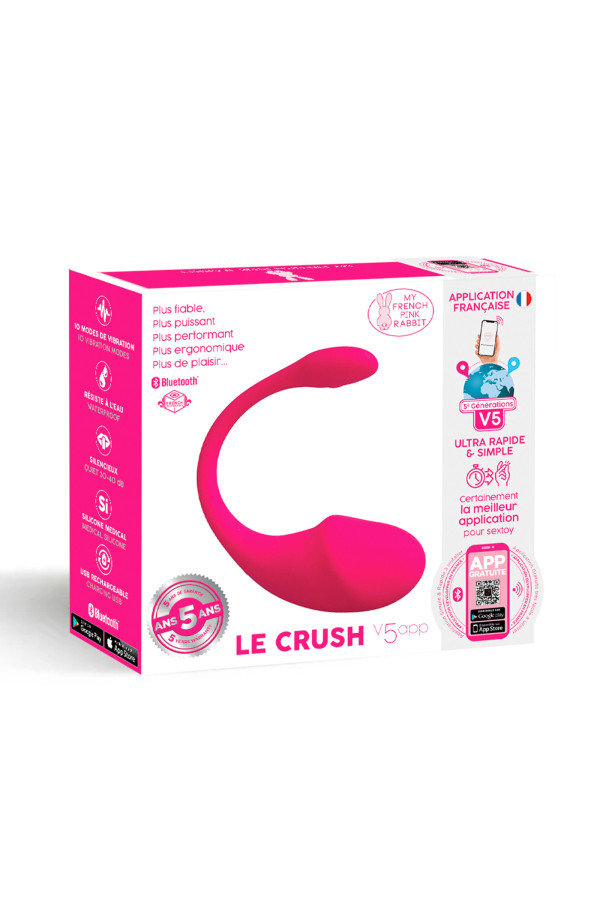 Oeuf vibrant connecté Le Crush