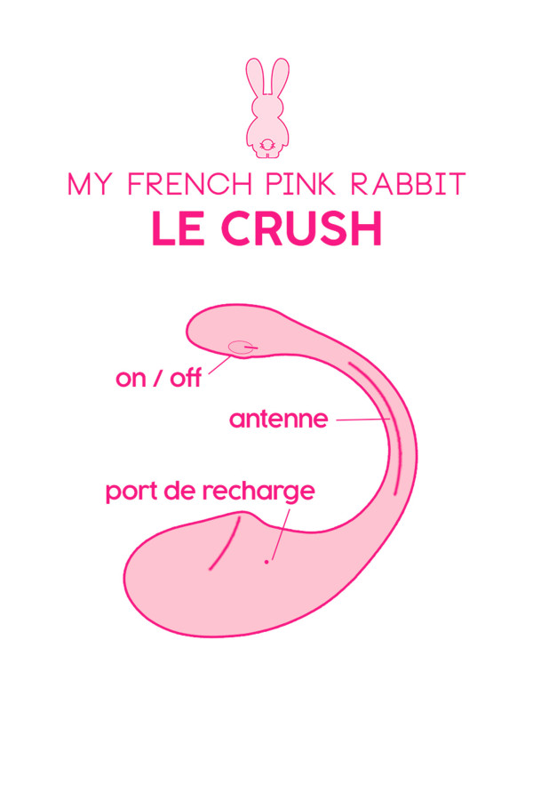 Le Crush, œuf vibrant connecté avec application française