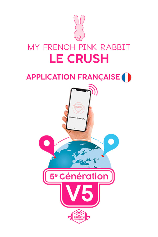 Le Crush, œuf vibrant connecté avec application française