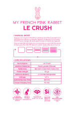 Le Crush, œuf vibrant connecté avec application française