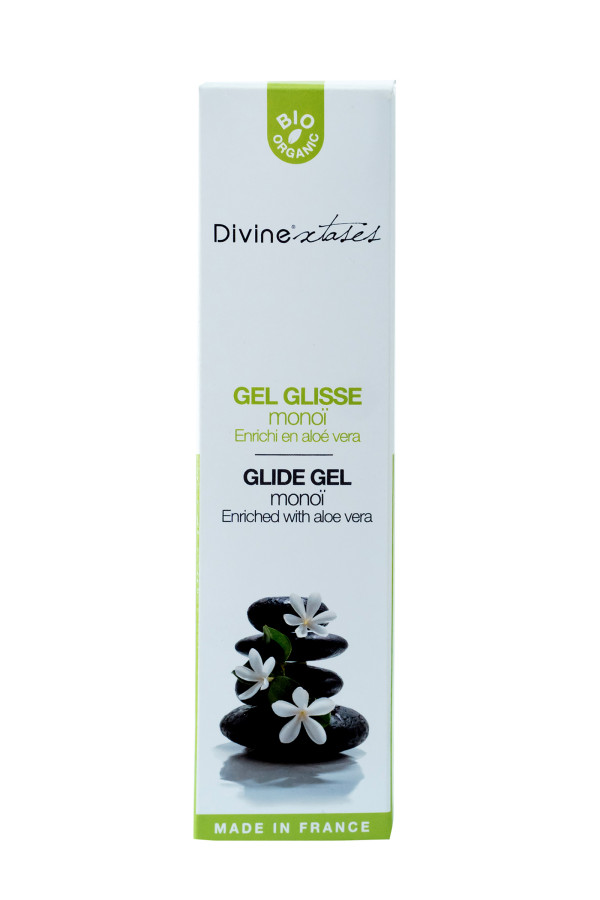 Gel glisse bio Divinextases Monoï 100ml