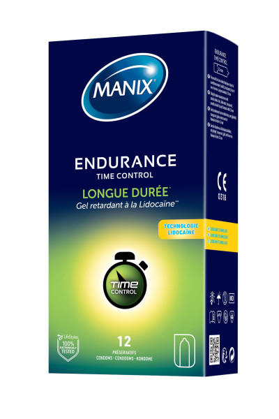12 préservatifs retardants Durex Endurance Time Control