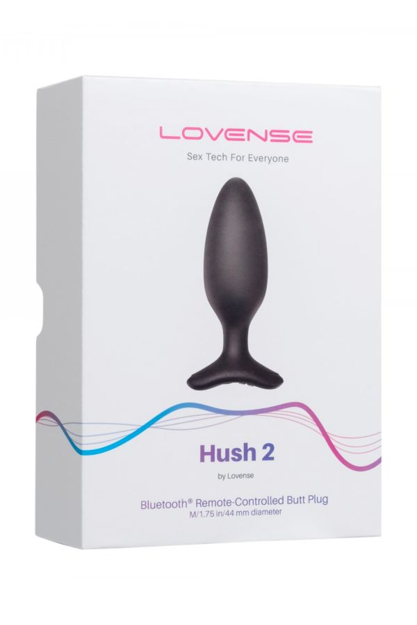 Lovense Hush 2, plug anal vibrant connecté