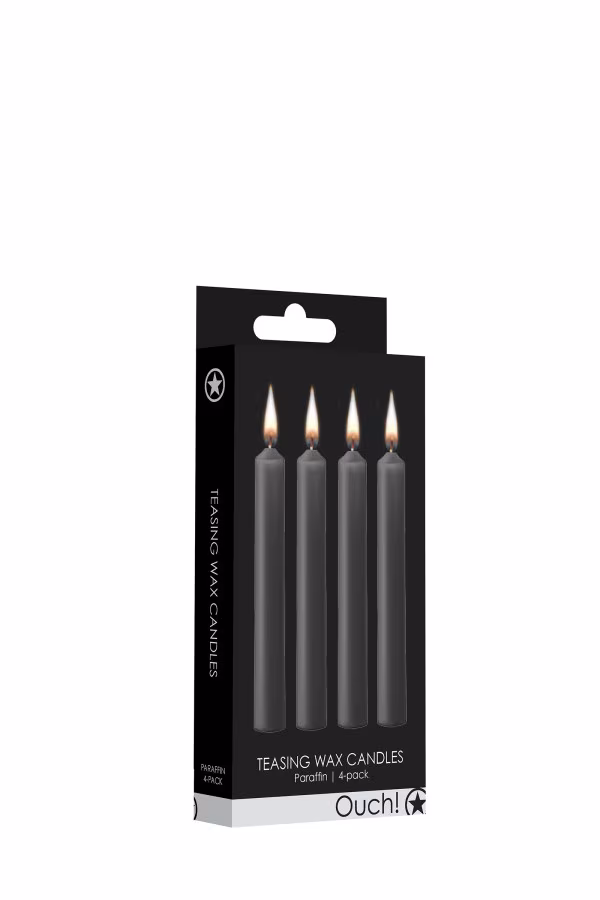 4 Bougies basse température 12,5 cm