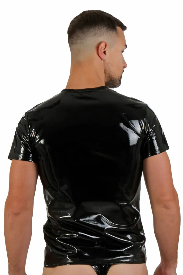 T-shirt homme en vinyle de Soisbelle