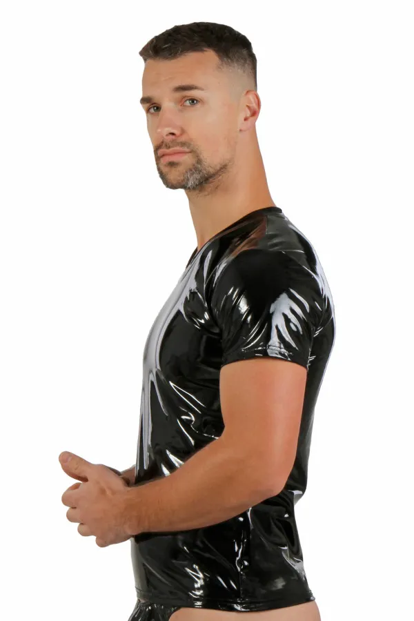 T-shirt homme en vinyle de Soisbelle