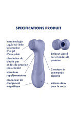 Satisfyer Pro 2 Generation 3, stimulateur de clitoris technologie Liquid Air