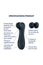 Satisfyer Pro 2 Generation 3, stimulateur de clitoris technologie Liquid Air