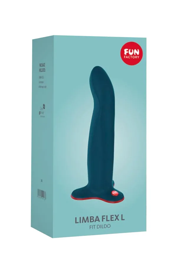 Gode plug Limba Flex Bleu en taille L de Fun Factory
