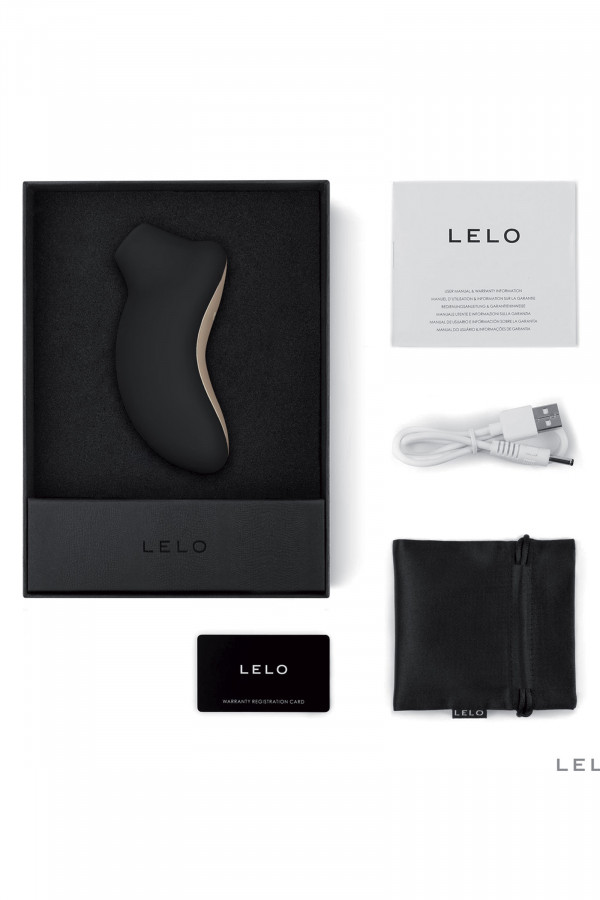 Stimulateur clitoridien sans contact Lelo Sona Noir