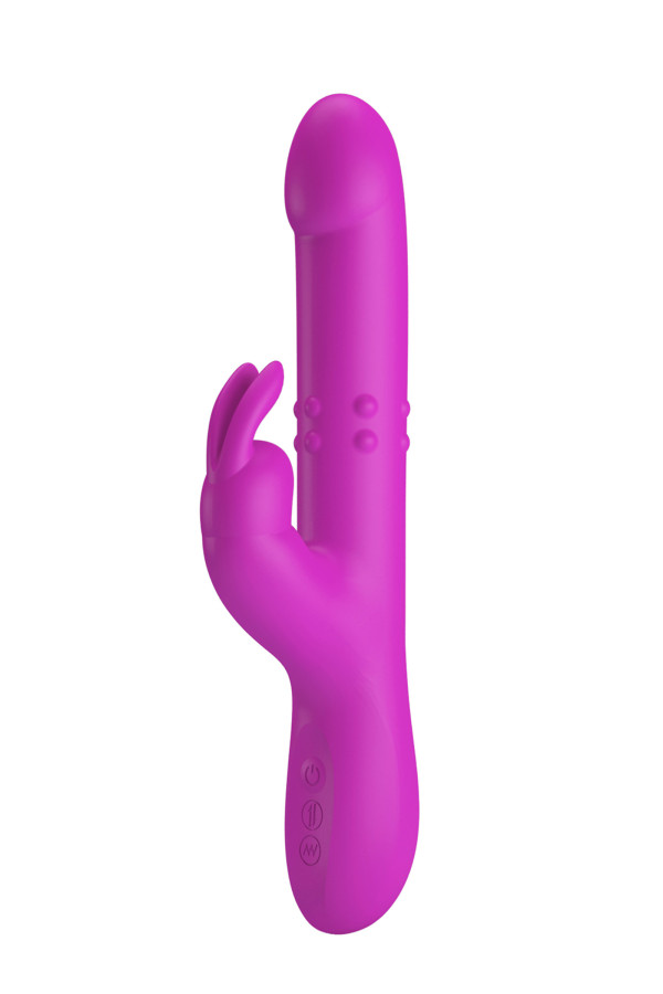 Reese, vibromasseur rabbit avec billes massantes