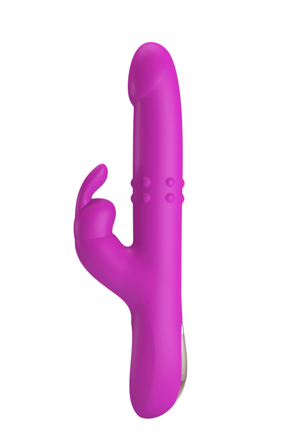 Reese, vibromasseur rabbit avec billes massantes