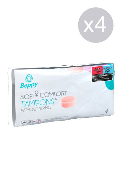 4 tampons féminins Betty Wet