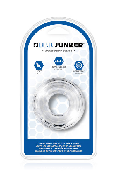 Joint d'étanchéité transparent pour pompe à pénis Blue Junker