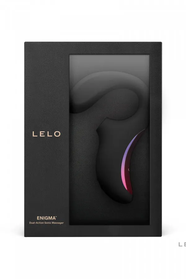 Stimulateur clitoris et point G noir Enigma Lelo pas cher