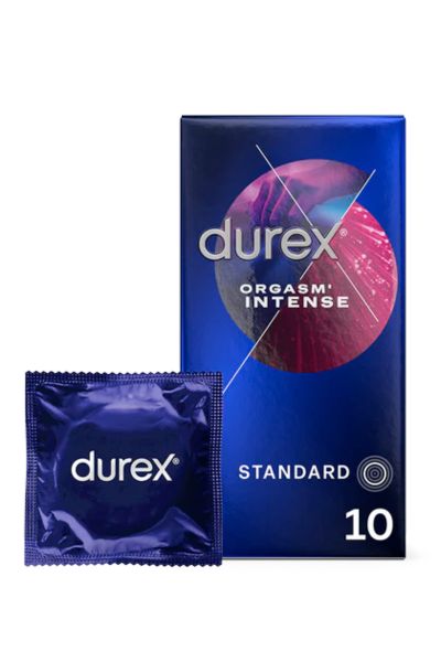 10 préservatifs perlés Orgasm Intense