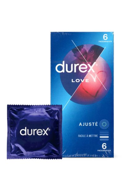 Boite de 6 préservatifs Love