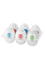 Pack de 6 oeufs masturbateurs