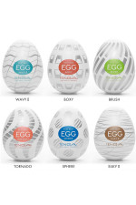 Pack de 6 oeufs masturbateurs