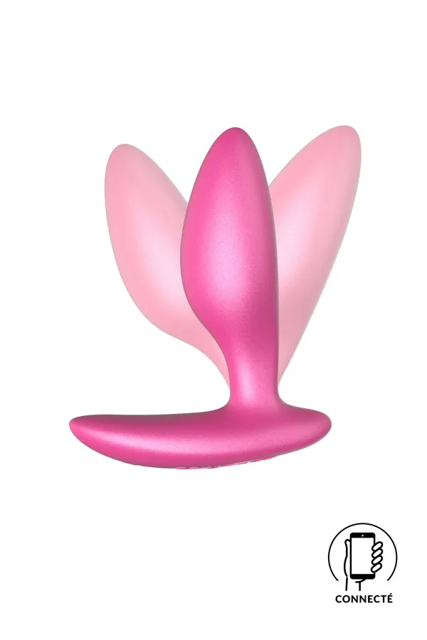 Plug vibrant connecté Ditto + Satin Noir de WeVibe