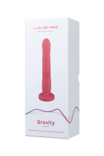 Lovense Gravity, vibromasseur va-et-vient avec ventouse et connecté