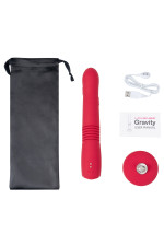 Lovense Gravity, vibromasseur va-et-vient avec ventouse et connecté