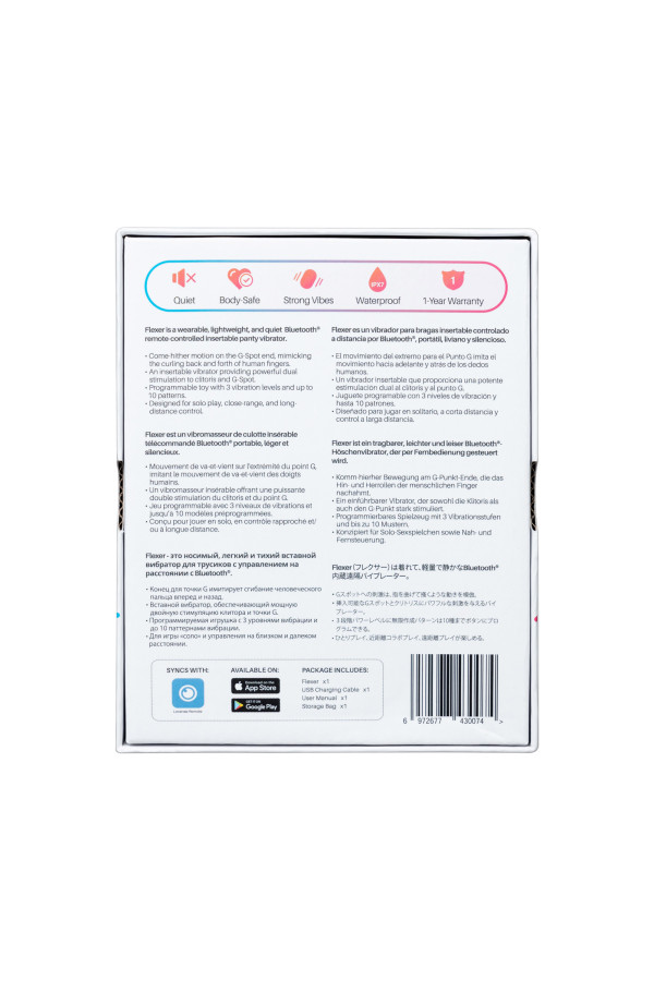 Stimulateur 2 en 1 Flexer par Lovense