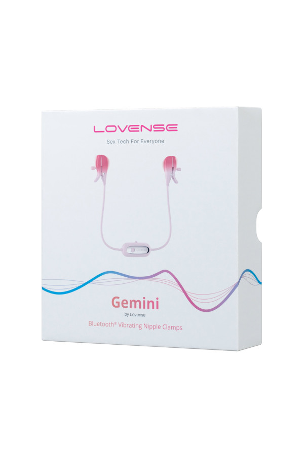 Lovense Gemini, pinces à téton vibrantes et connectées