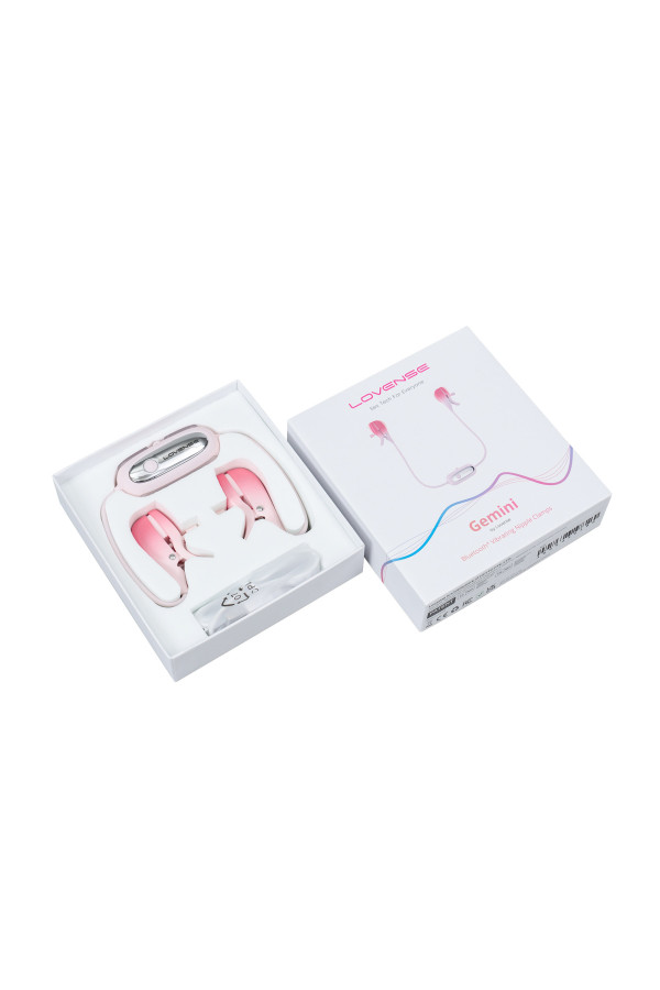 Lovense Gemini, pinces à téton vibrantes et connectées