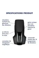 Satisfyer Men Vibration, masturbateur de gland
