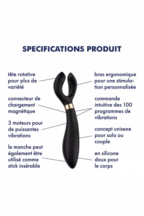 Vibromasseur multifonction Satisfyer Endless Fun