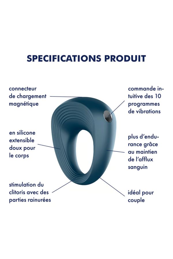 Cockring vibrant Satisfyer Power Ring