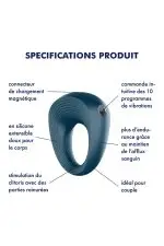 Satisfyer Power Ring, cockring vibrant
