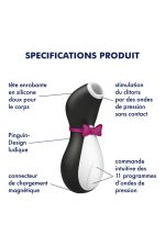 Satisfyer Penguin, stimulateur de clitoris par air pulsé